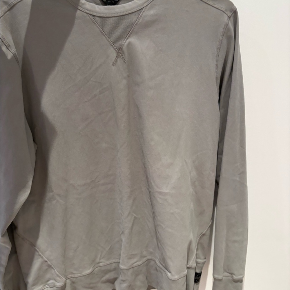 Good Man Brand Light Gray Crewneck Sweater